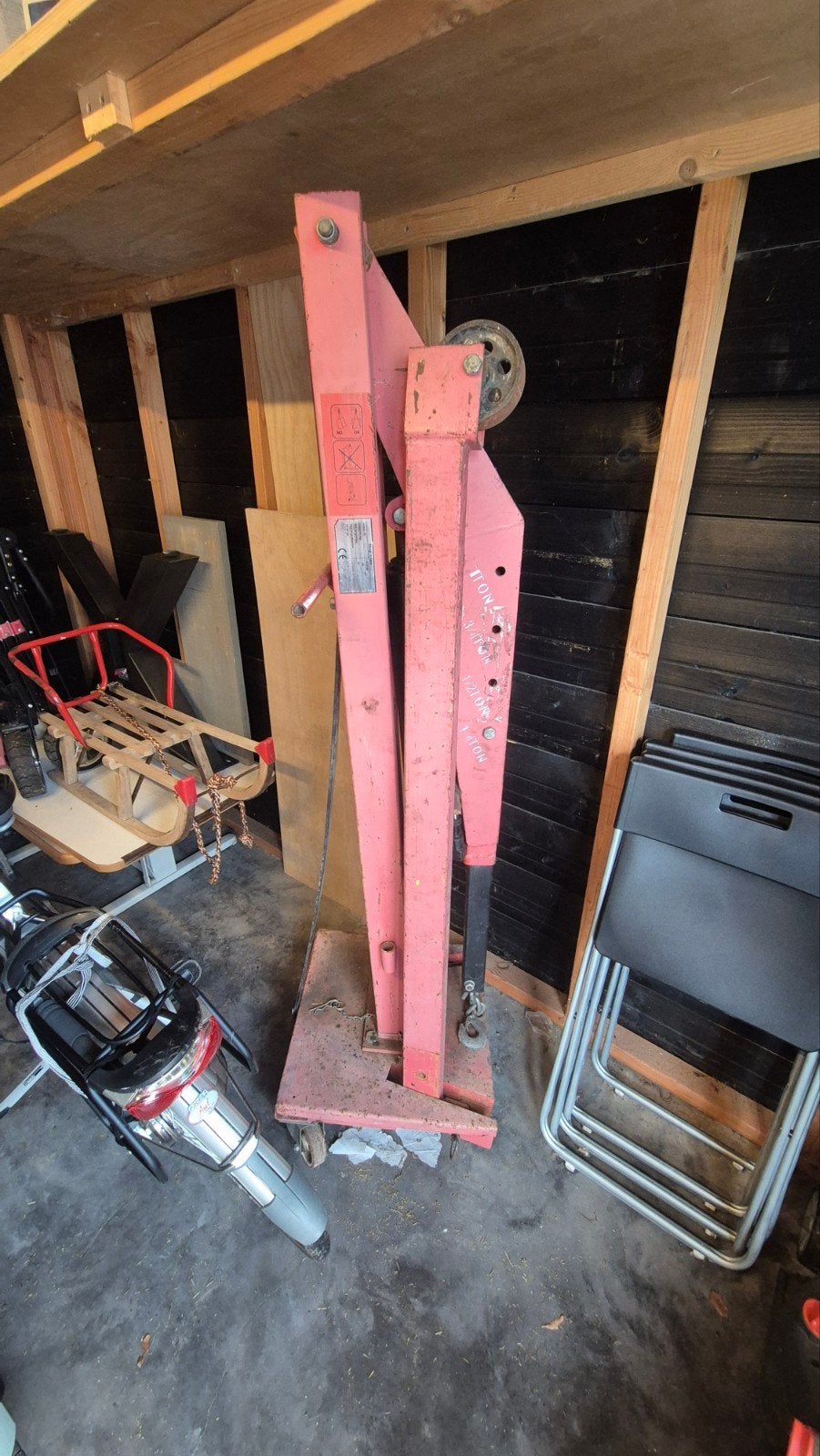 Motortakel - 1000 kg capaciteit, Ophalen of Verzenden