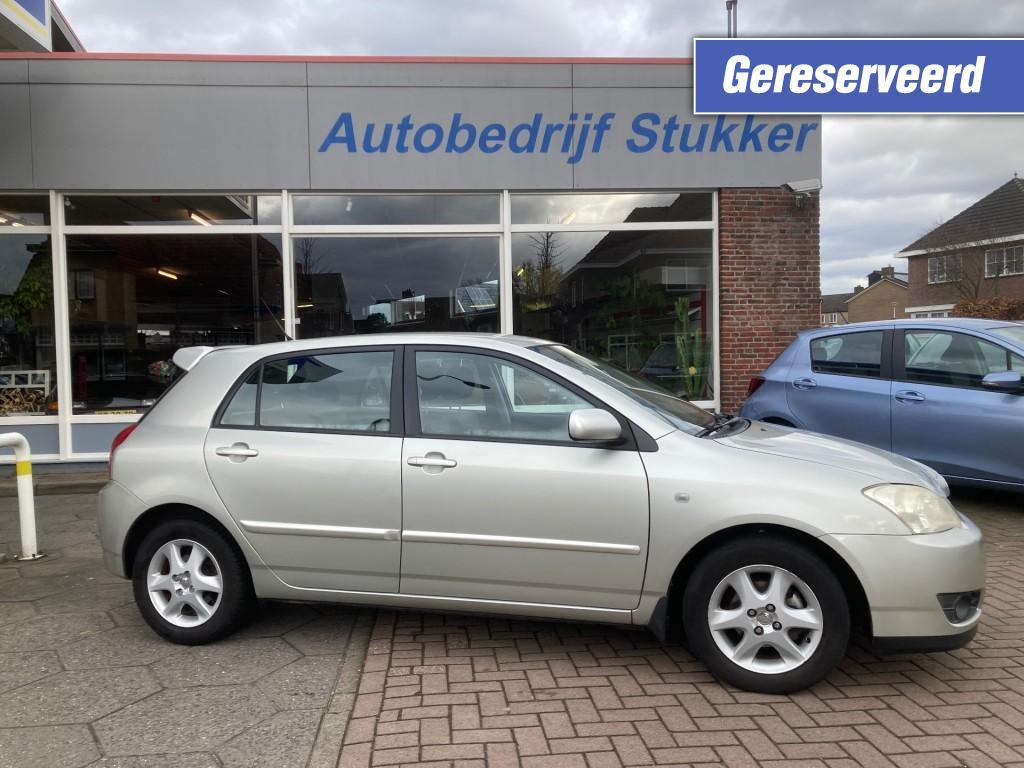 Toyota COROLLA 1.6 VVT-Anniversary 5 Drs. TTE Achterspoiler, Gebruikt, Corolla, Beige, Bedrijf