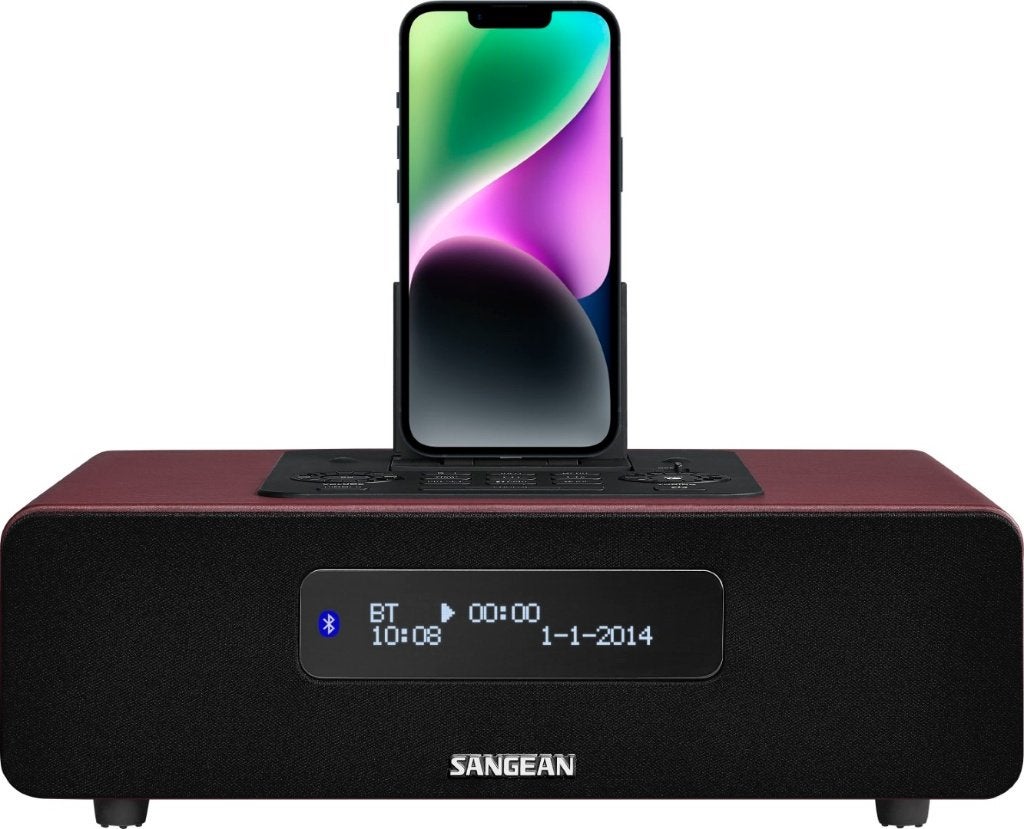 SANGEAN DDR-38 FM/DAB+ Radio met BT & iPhone dock >>NIEUW<<, Ophalen of Verzenden, Nieuw, Radio