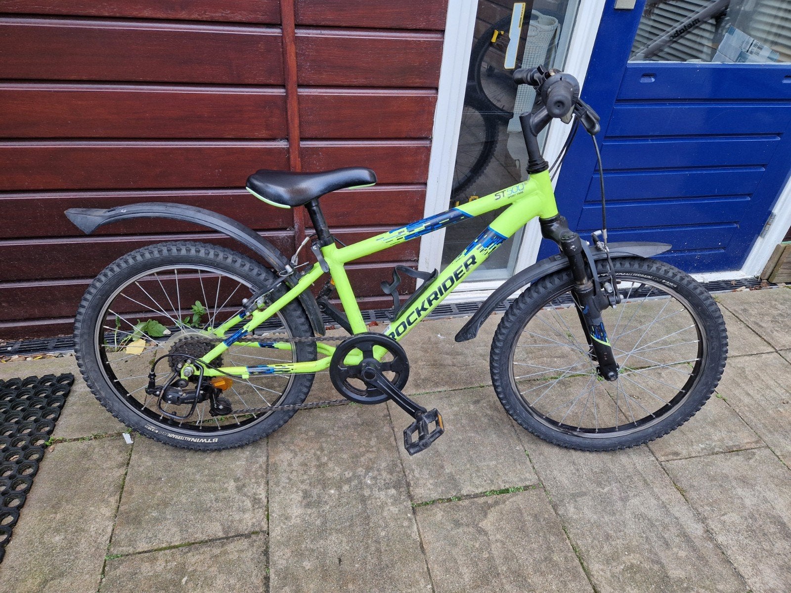 Rockrider ST500 Kinderfiets 20 inch, Gebruikt, Geen vering, Ophalen, Overige merken