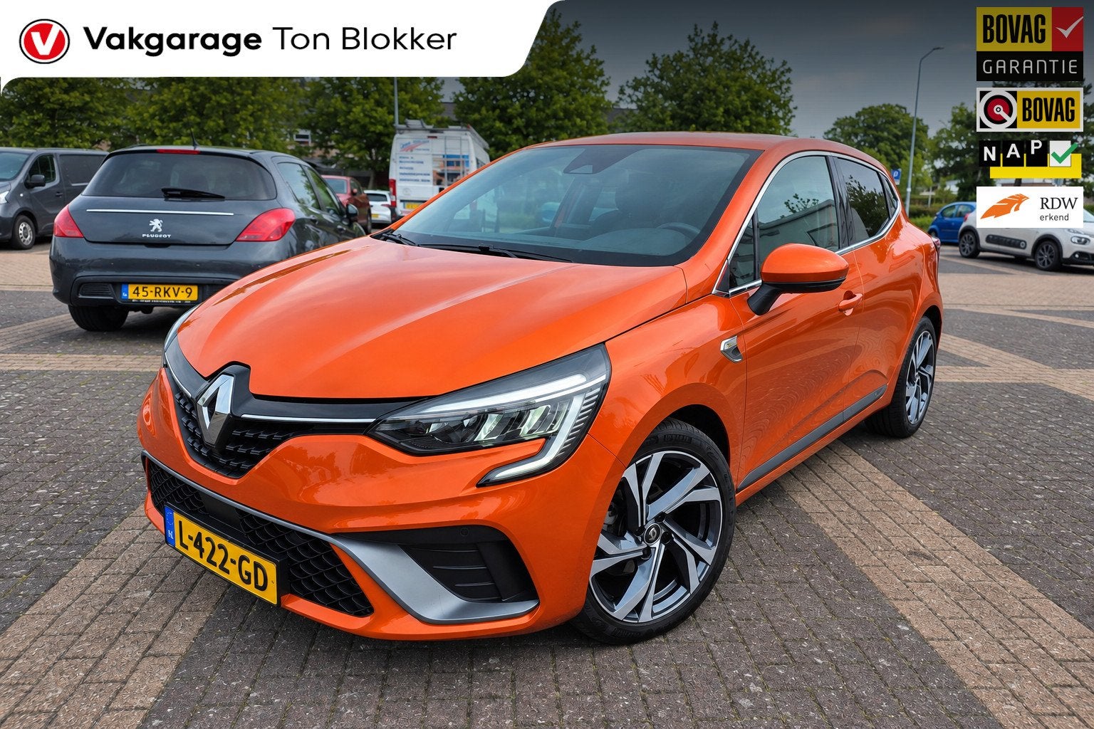 Renault Clio 1.0 TCe Initiale Paris|RS LINE|, Auto's, Voorwielaandrijving, Dealer onderhouden, Gebruikt, Overige kleuren