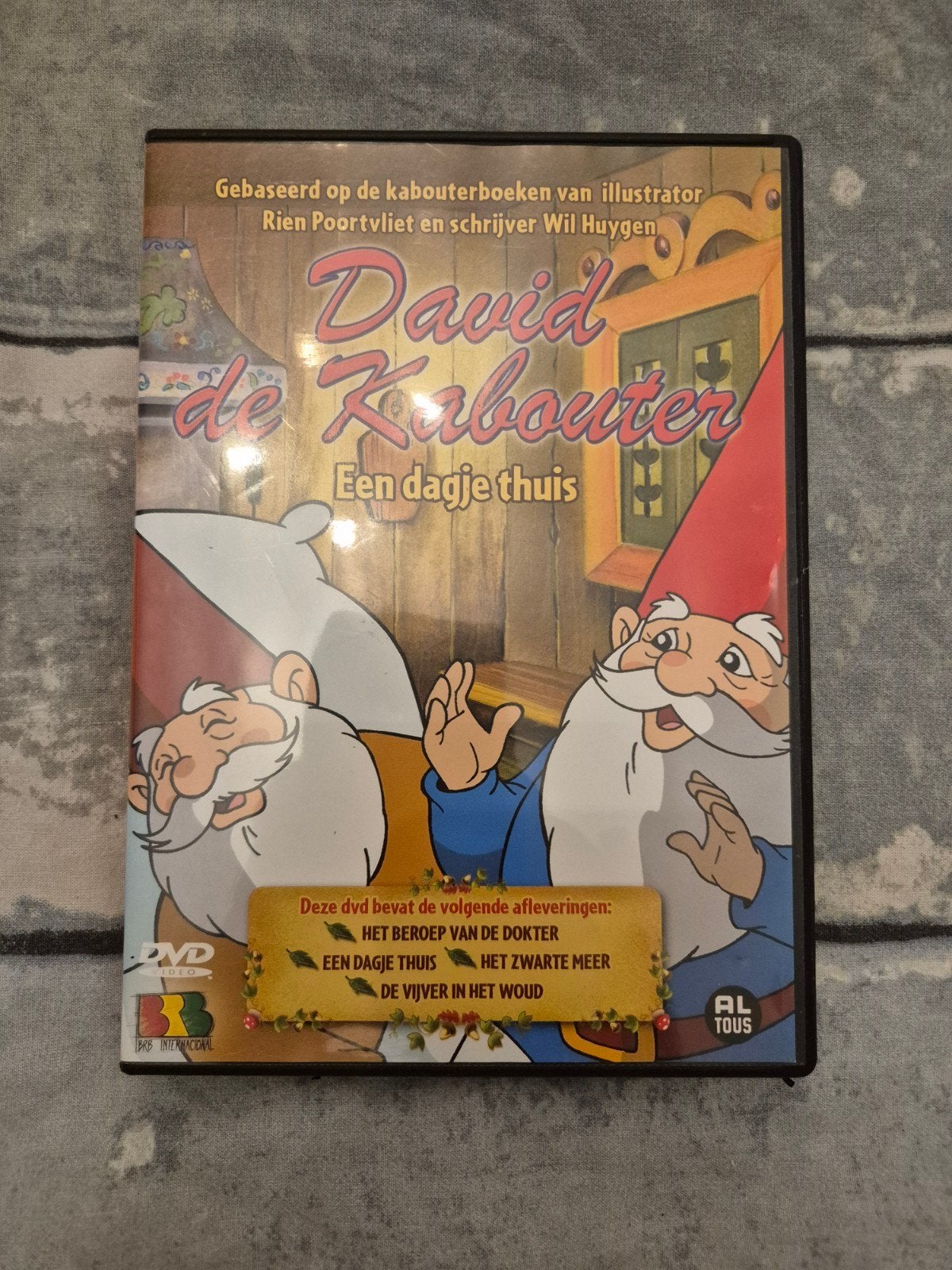 David de Kabouter - Een dagje thuis (DVD), Gebruikt, Alle leeftijden, Tv-serie, Familie
