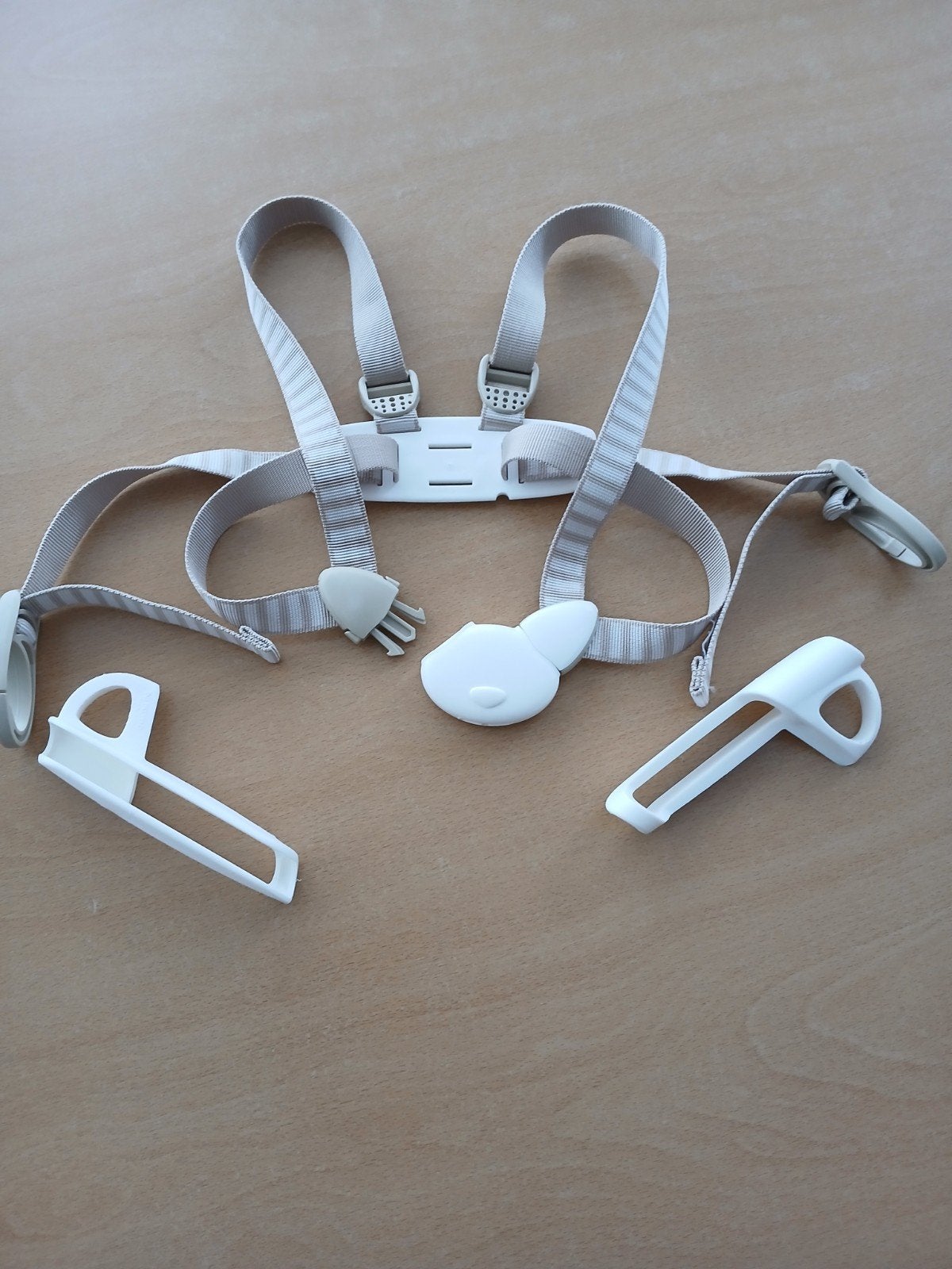 Stokke tripp trapp tuigje/harnas, Ophalen of Verzenden, Zo goed als nieuw, Meegroeistoel, Gordel(s)