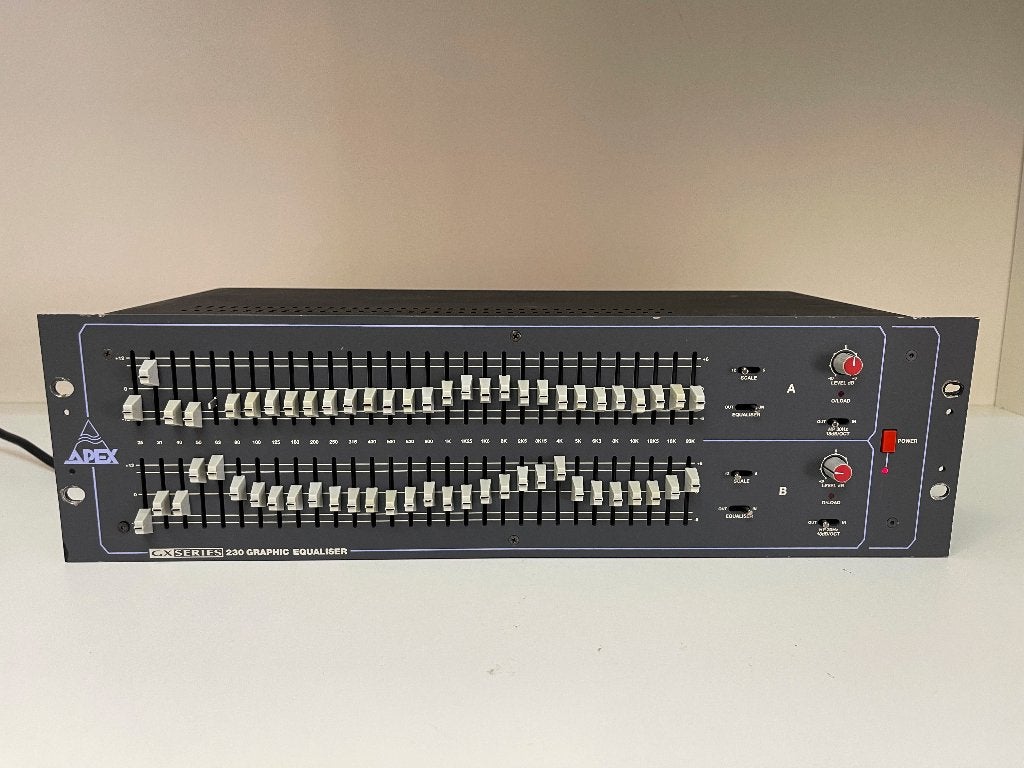Apex GX-230 Graphic Equaliser, N, Ophalen of Verzenden, N, N
