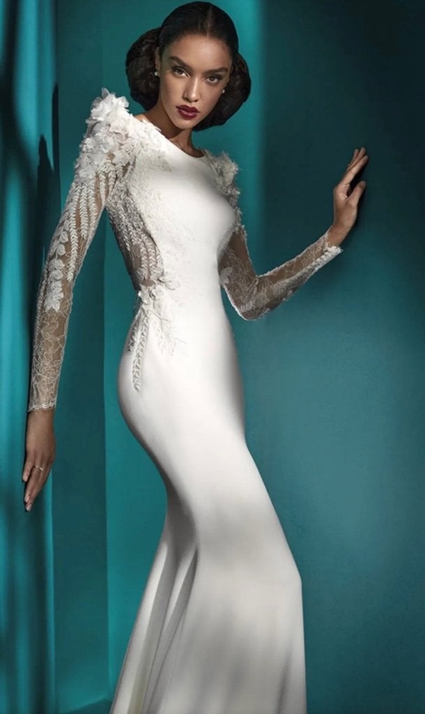Atelier Pronovias Justine maat 36 (icon), Trouwjurk, Wit, Pronovias, Ophalen of Verzenden