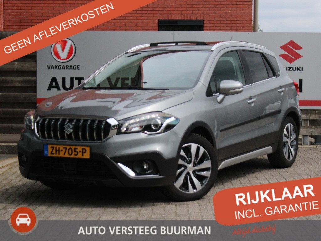 Suzuki S-Cross 1.4 Boosterjet AllGrip Stijl Lederen Bekledin, Auto's, Suzuki, Automaat, Gebruikt, Euro 6, 4 cilinders