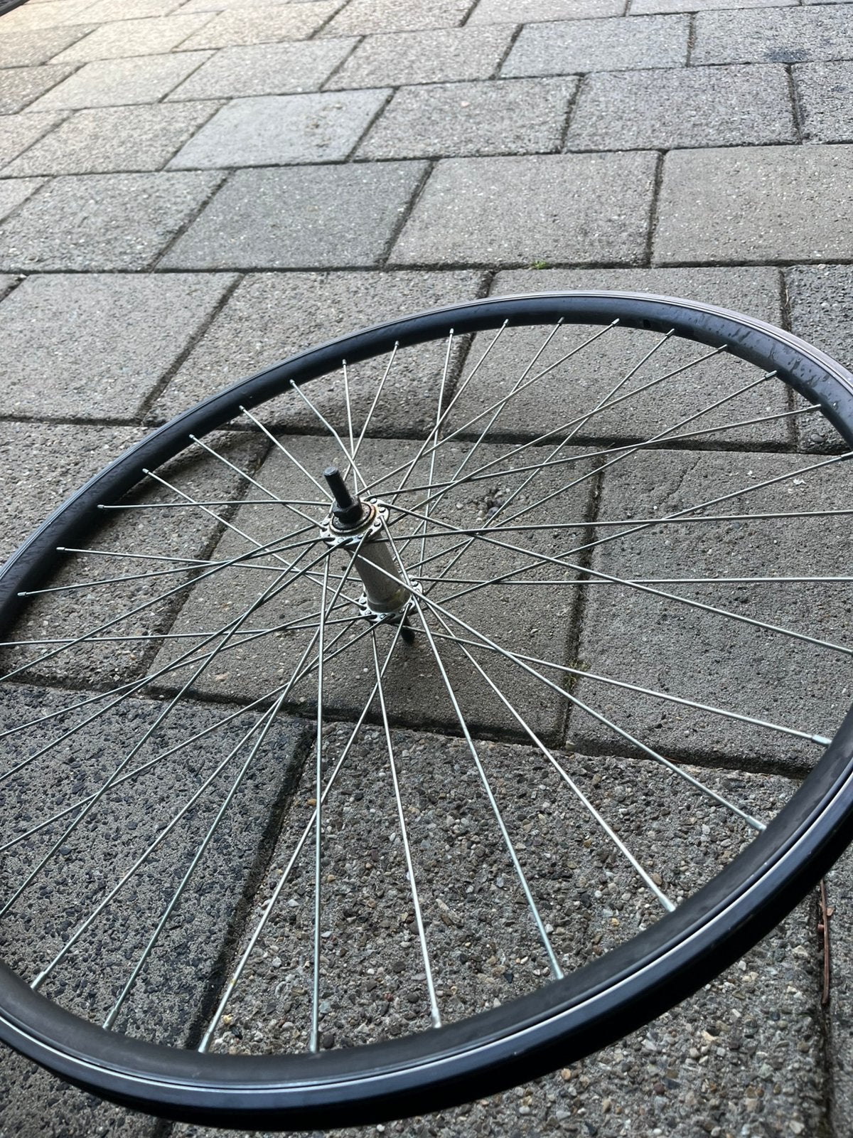 Fiets wiel, Fietsen en Brommers, Fietsonderdelen, Ophalen, Zo goed als nieuw, Wiel