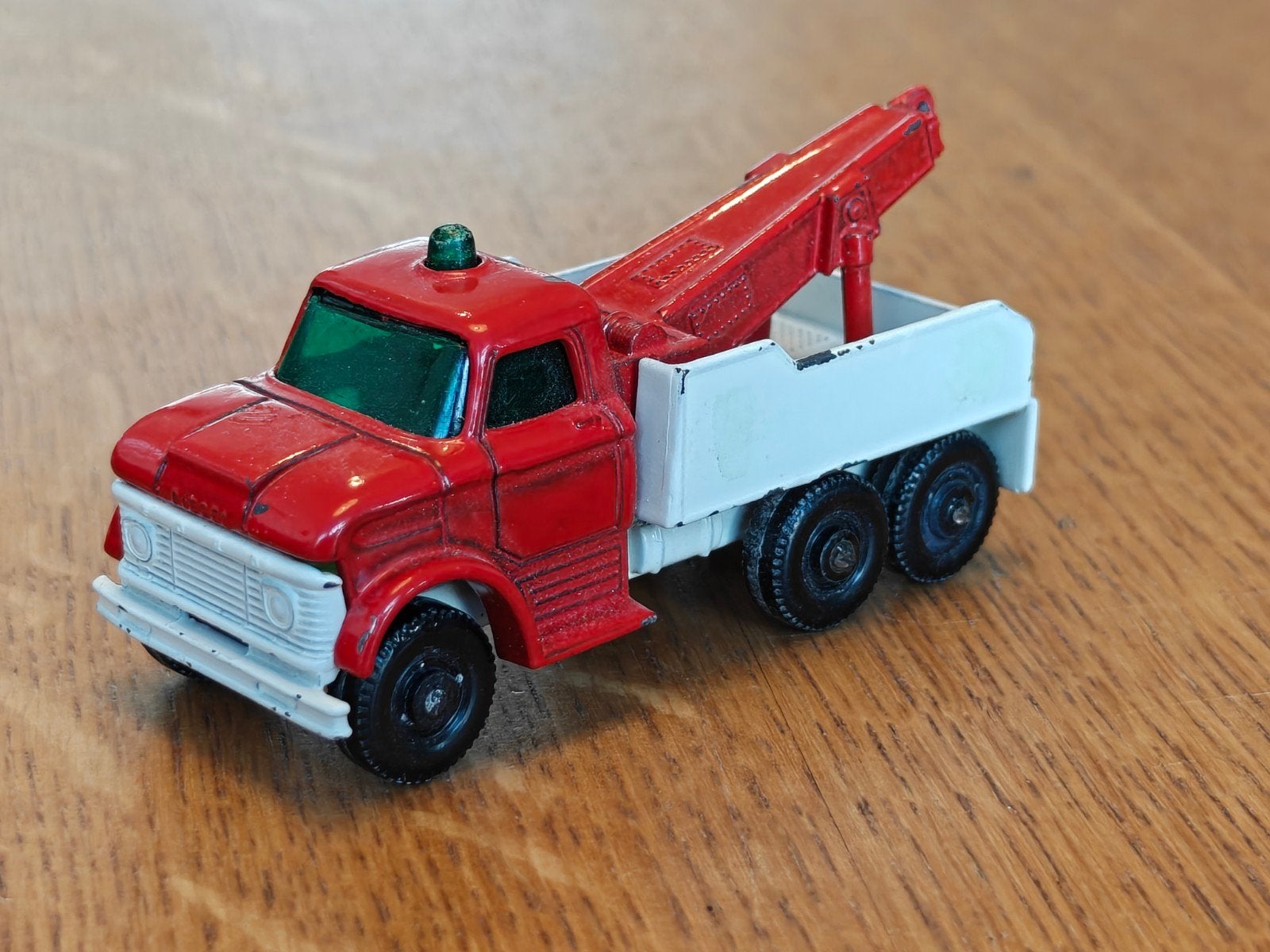 Matchbox Ford Heavy Wreck Truck, Ophalen, Zo goed als nieuw, Bus of Vrachtwagen