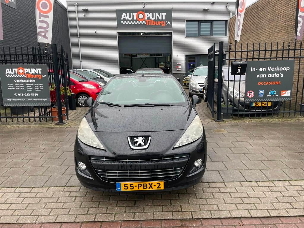 Peugeot 207 CC 1.6 VTi Noir & Blanc 3e Eig! Trekhaak Airco N, Auto's, Peugeot, Voorwielaandrijving, Euro 5, 15 km/l, Gebruikt