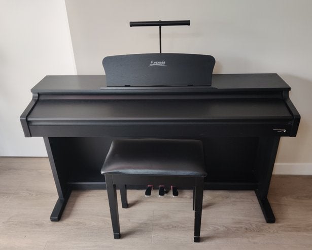Digitale Piano Entrada, Ophalen, Zwart, Digitaal, Zo goed als nieuw