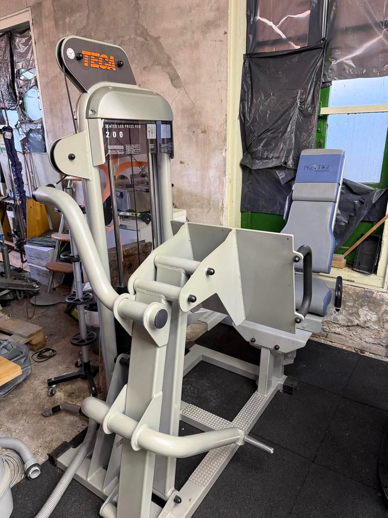 Teca Prestige Leg Press - Professionele Krachtmachine, Ophalen, Gebruikt, Krachtstation, Metaal