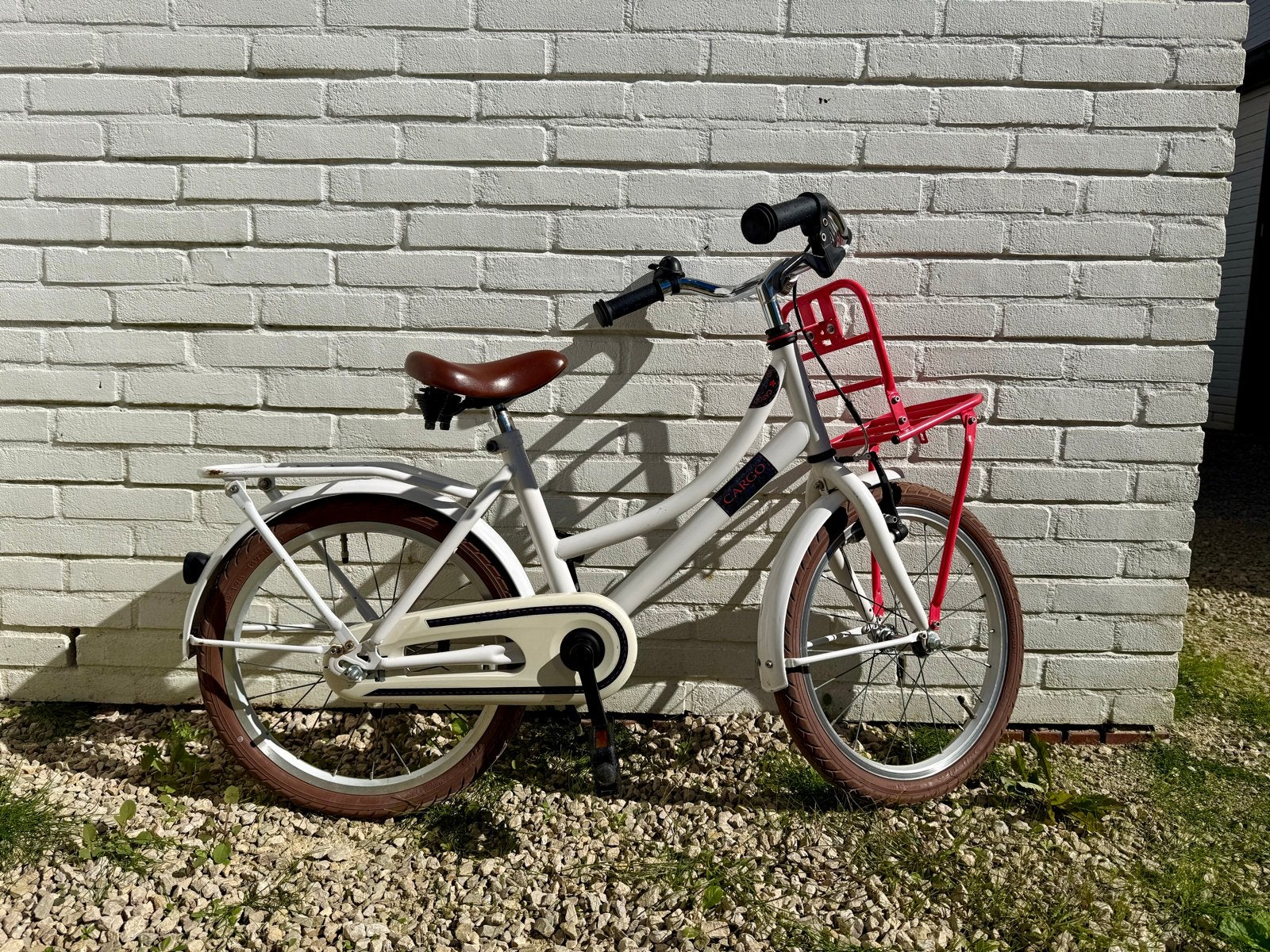 Alpina Cargo Kinderfiets 18 inch met terugtraprem, Fietsen en Brommers, Ophalen, Gebruikt, Terugtraprem, 16 tot 20 inch