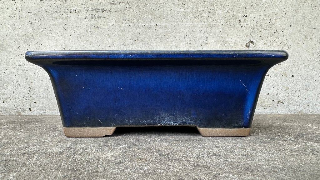 Japan | Bonsai schaal pot 16x12,5x5,5cm (3*), Ophalen of Verzenden, Zo goed als nieuw, Overige vormen, Aardewerk