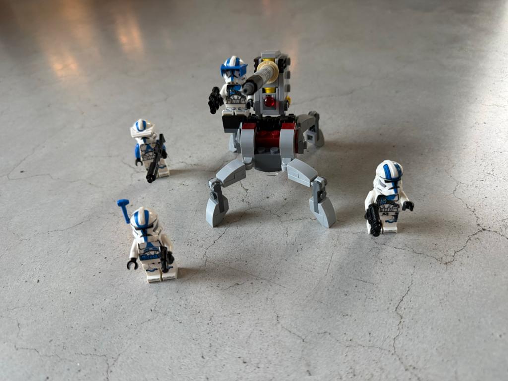 LEGO Star Wars 501st Clone Troopers Battle Pack 75345, Ophalen of Verzenden, Zo goed als nieuw, Overige merken