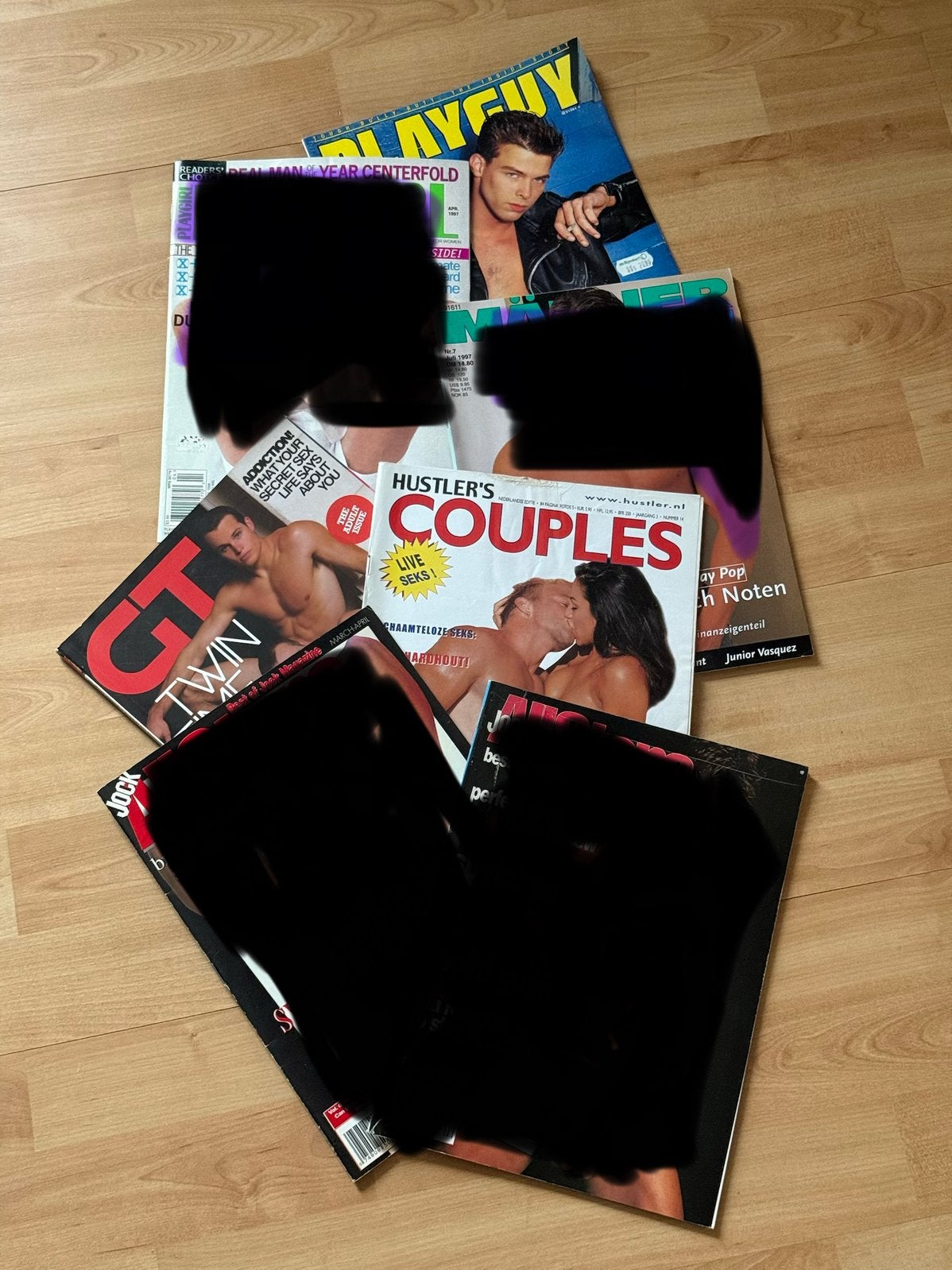 Gay interested magazines, Verzenden, Zo goed als nieuw