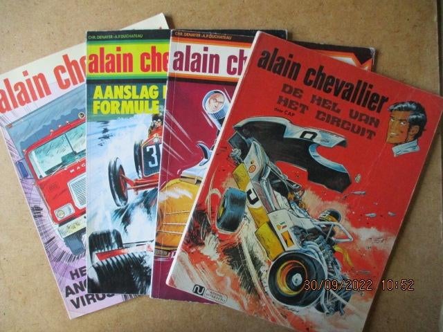 adv7162 alain chevallier, Eén stripboek, Ophalen, Gelezen