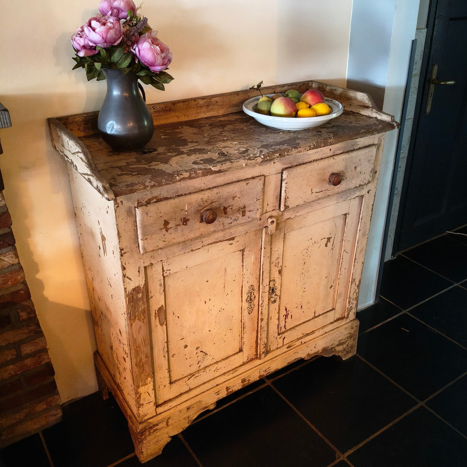 ❤️ Franse brocante commode dressoir, Ophalen, 25 tot 50 cm