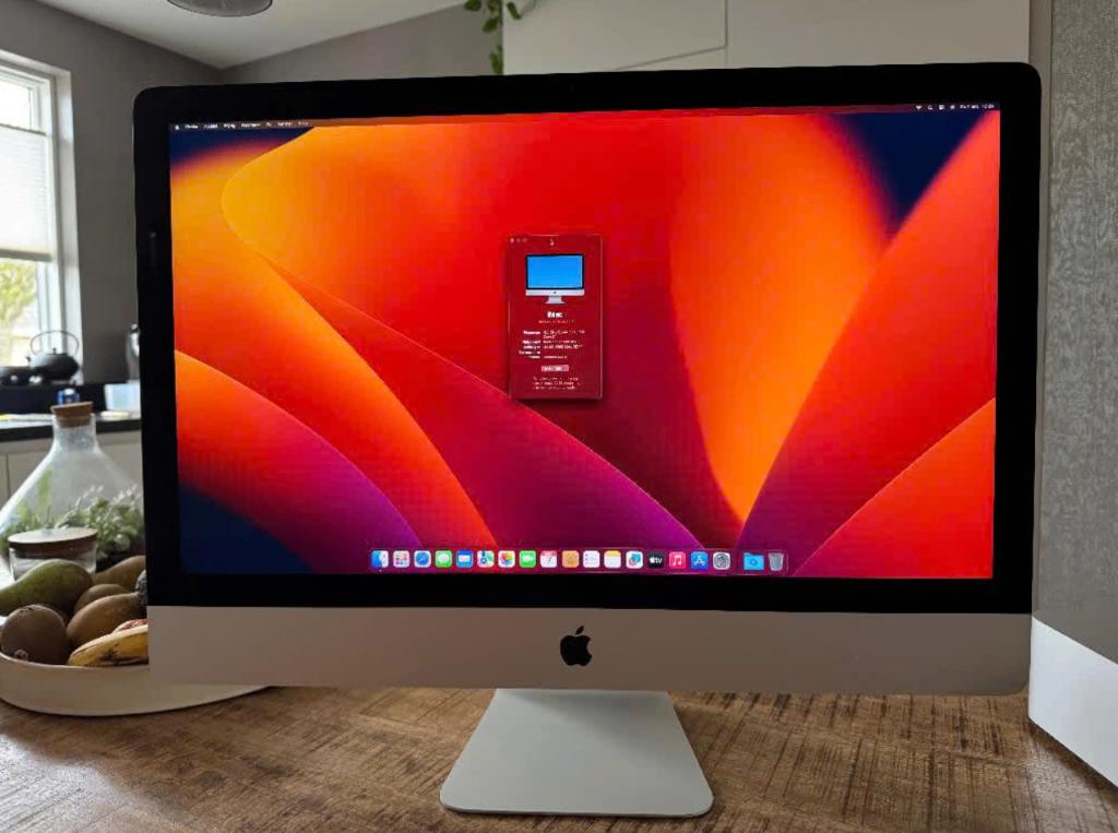 iMac 27 Retina 5K 2017 4.2GHz Quad-Core i7 32GBRAM 500GB SSD, Computers en Software, Apple Desktops, Ophalen, Gebruikt, 32 GB