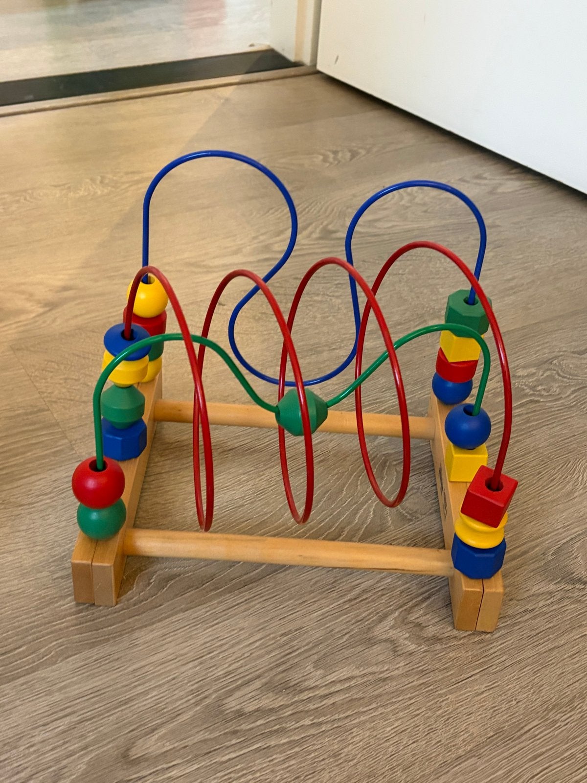 IKEA MULA kralenframe - Houten kralen spiraal, Ophalen of Verzenden, Gebruikt, Overige typen