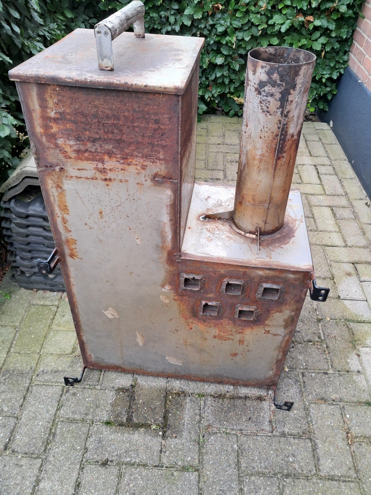 Hottub kachel, Ophalen