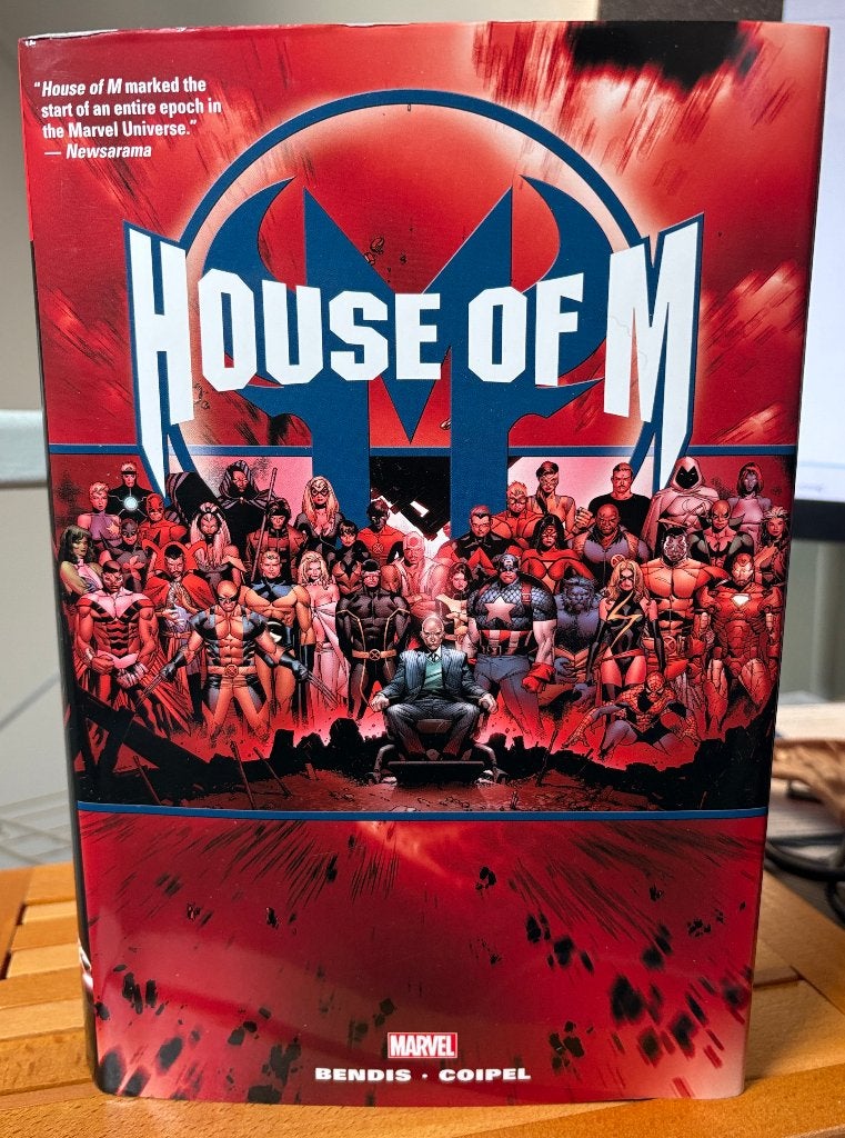 Marvel House of M Omnibus Hardcover (Bendis/Coipel) OOP, Boeken, Eén comic, Brian Michael Bendis, Amerika, Ophalen of Verzenden