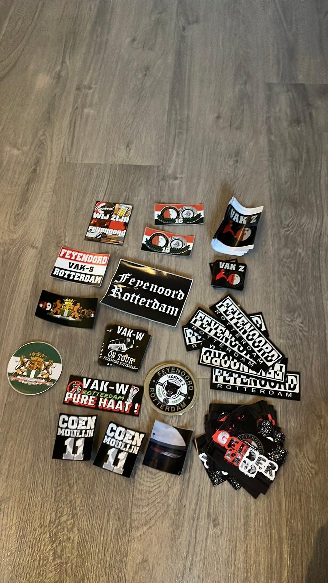 Feyenoord stickers, Ophalen of Verzenden