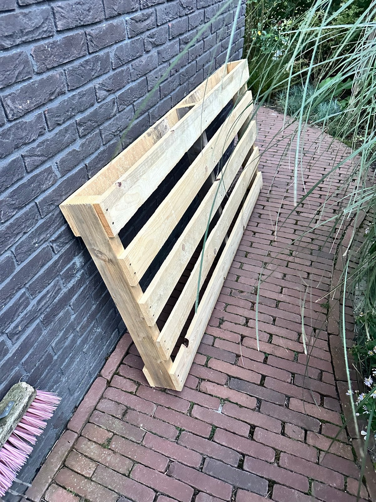 Gratis Houten Pallet, Ophalen, Gebruikt, 180 tot 250 cm, Overige typen