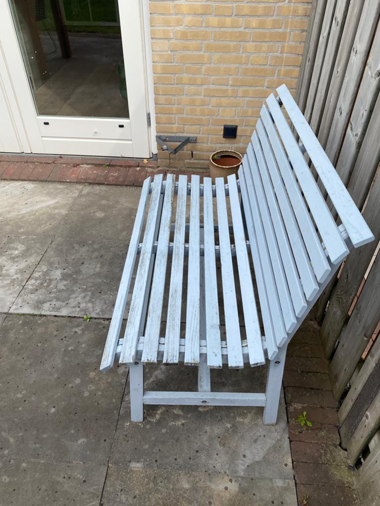 Tuinbankje, Tuin en Terras, Tuinbanken, Ophalen, Gebruikt, Hout