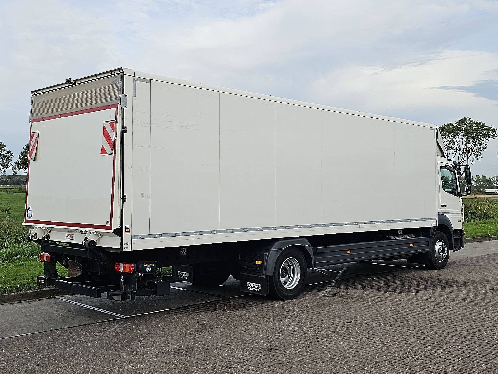 MERCEDES-BENZ ATEGO 1530 lift airco 7.2t payl, Automaat, Euro 6, Wit, Mercedes-Benz