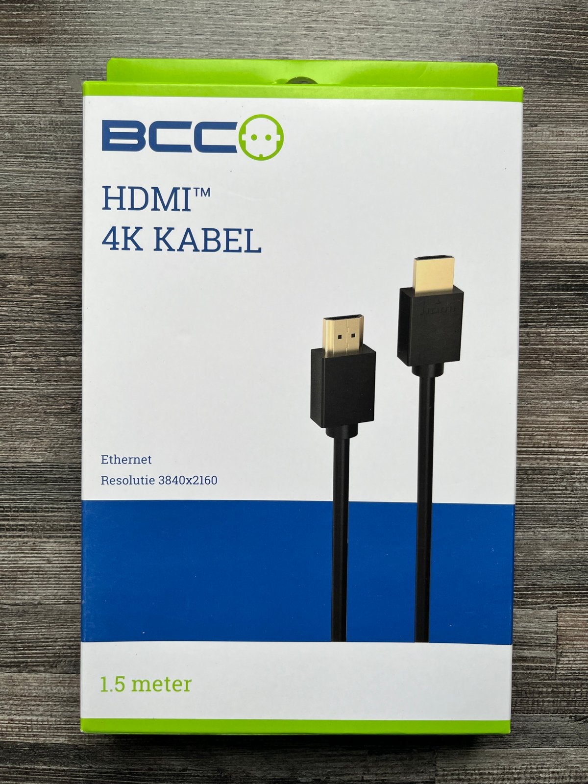 BCC HDMI 4K Kabel 1.5 meter - Nieuw in doos, Ophalen of Verzenden, Nieuw, Minder dan 2 meter, HDMI-kabel