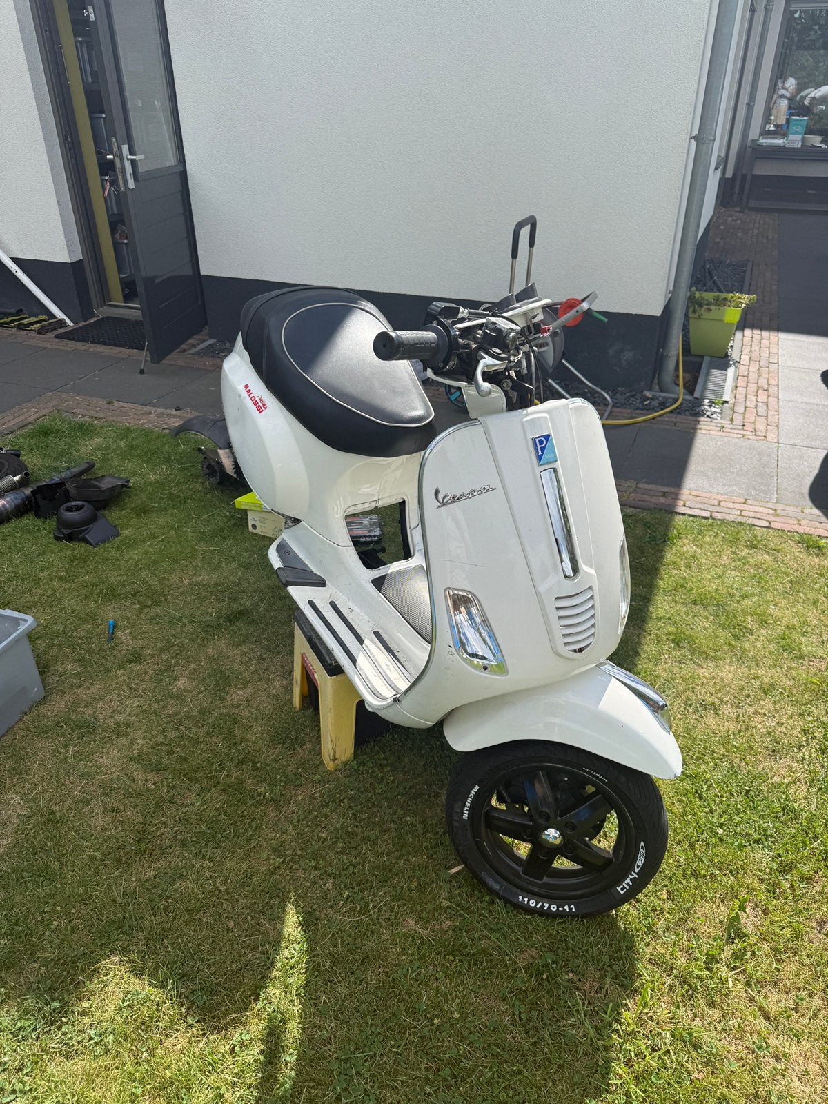Vespa S50 frame met 123 opknapper (lees beschrijving), Ophalen, Gebruikt, Maximaal 45 km/u, Vespa S