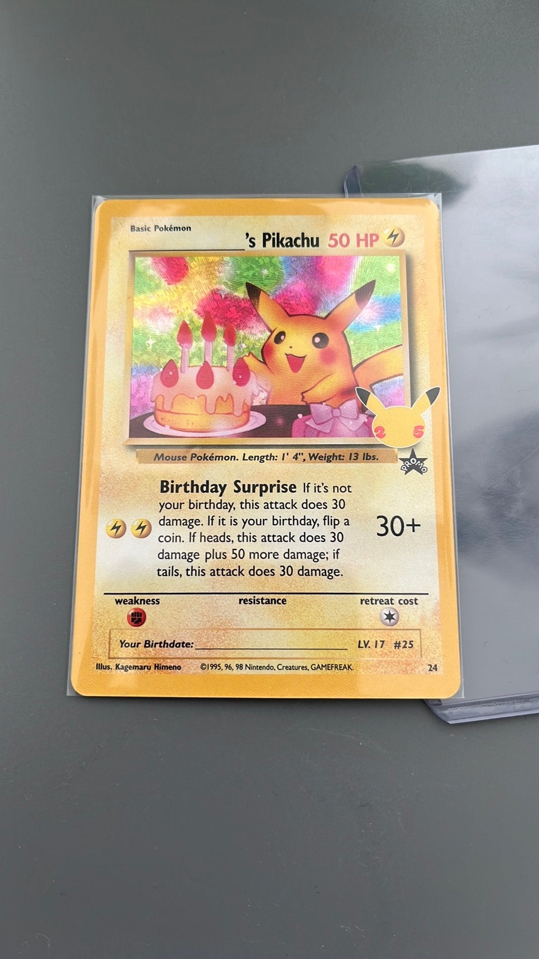 Pokemon kaart, Ophalen of Verzenden, Nieuw