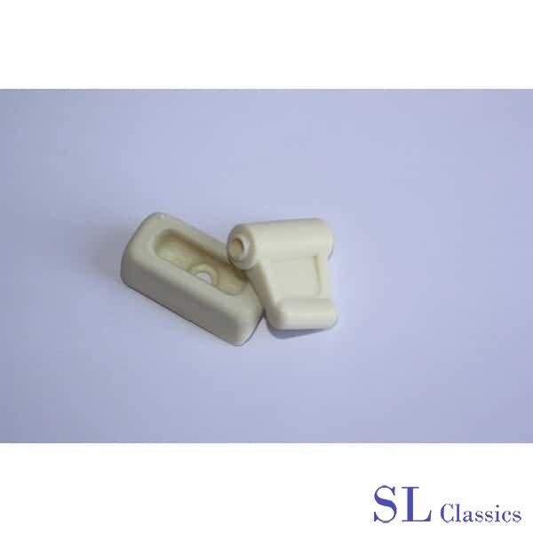 Clipset Creme voor de zonnekleppen Mercedes-Benz SL, Auto-onderdelen, Interieur en Bekleding, -, Nieuw, Ophalen of Verzenden, -