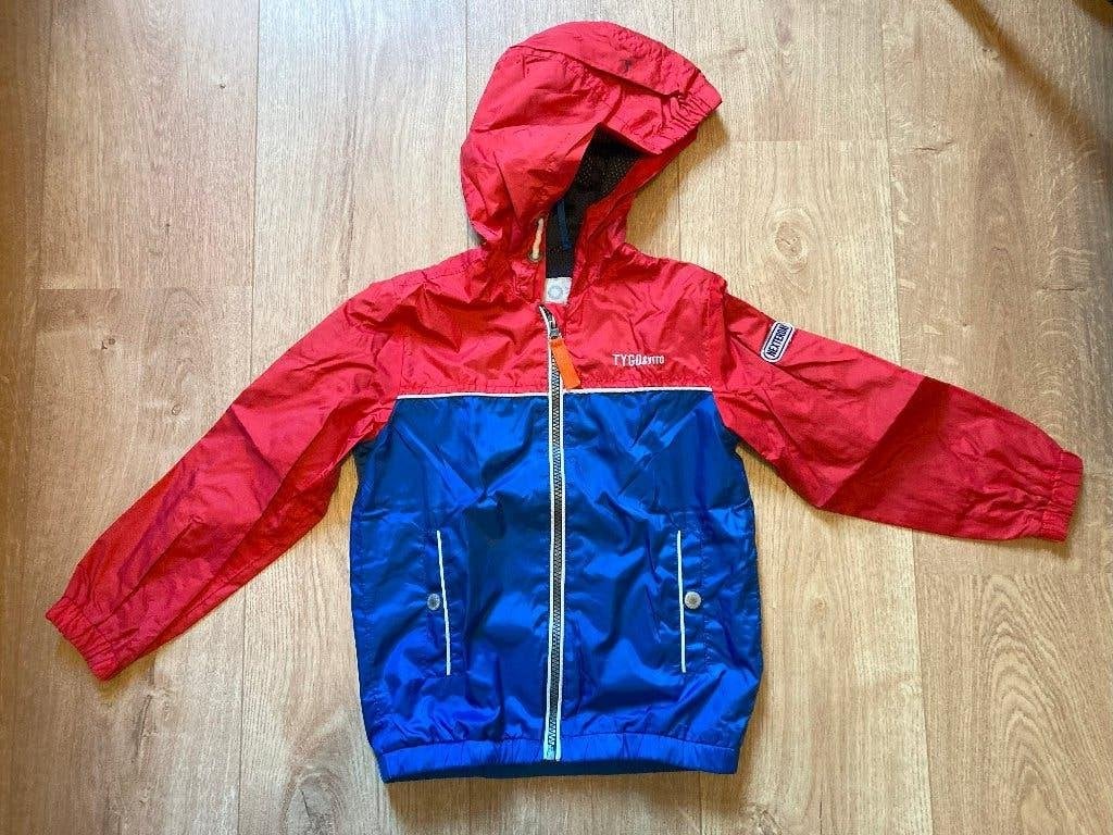 Tygo & Vito zomerjas rood/blauw maat 110-116, Ophalen of Verzenden, Gebruikt, Jongen, Jas