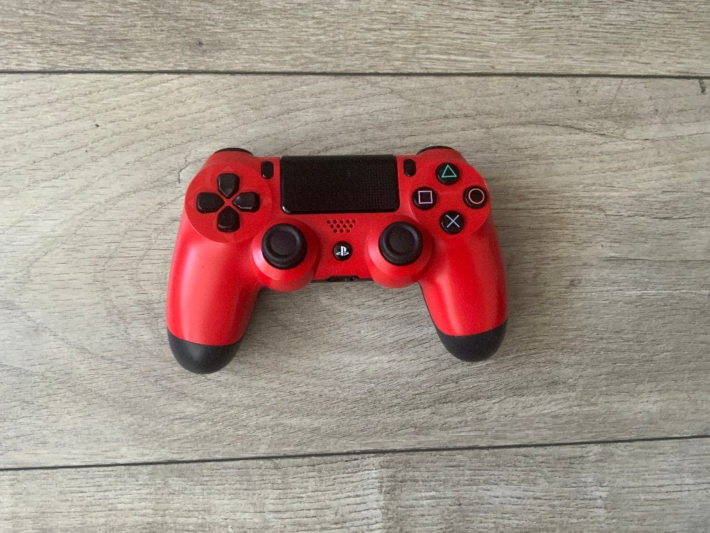 Playstation 4 - Dual Shock Controller PS4 Rood, Overige genres, 1 speler, Ophalen of Verzenden, Zo goed als nieuw