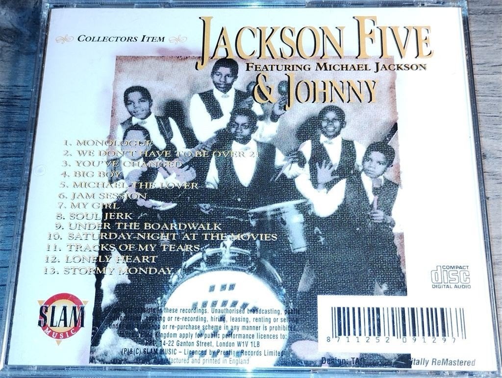 Jackson Five - The Beginning - 1968 - 1969, Cd's en Dvd's, Ophalen of Verzenden, Zo goed als nieuw, Soul