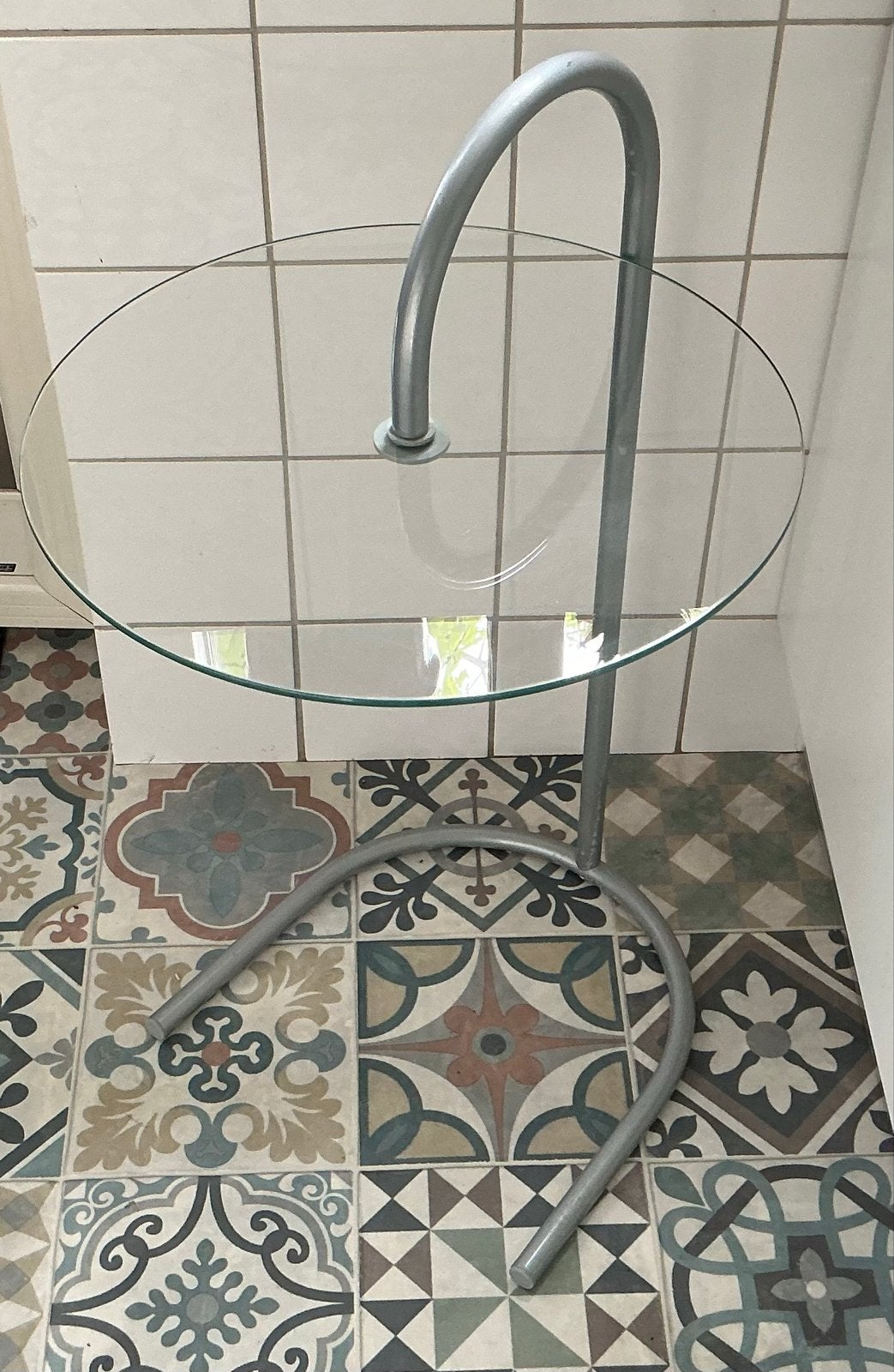 Vintage IKEA 'RY' bijzettafel - Tord Björklund 1989, Ophalen, Minder dan 55 cm, Gebruikt, Metaal of Aluminium