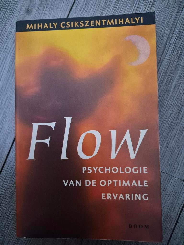 Flow: Psychologie van de optimale ervaring, Boeken, Ophalen of Verzenden, Gelezen, Overige onderwerpen, Mihaly Csikszentmihalyi
