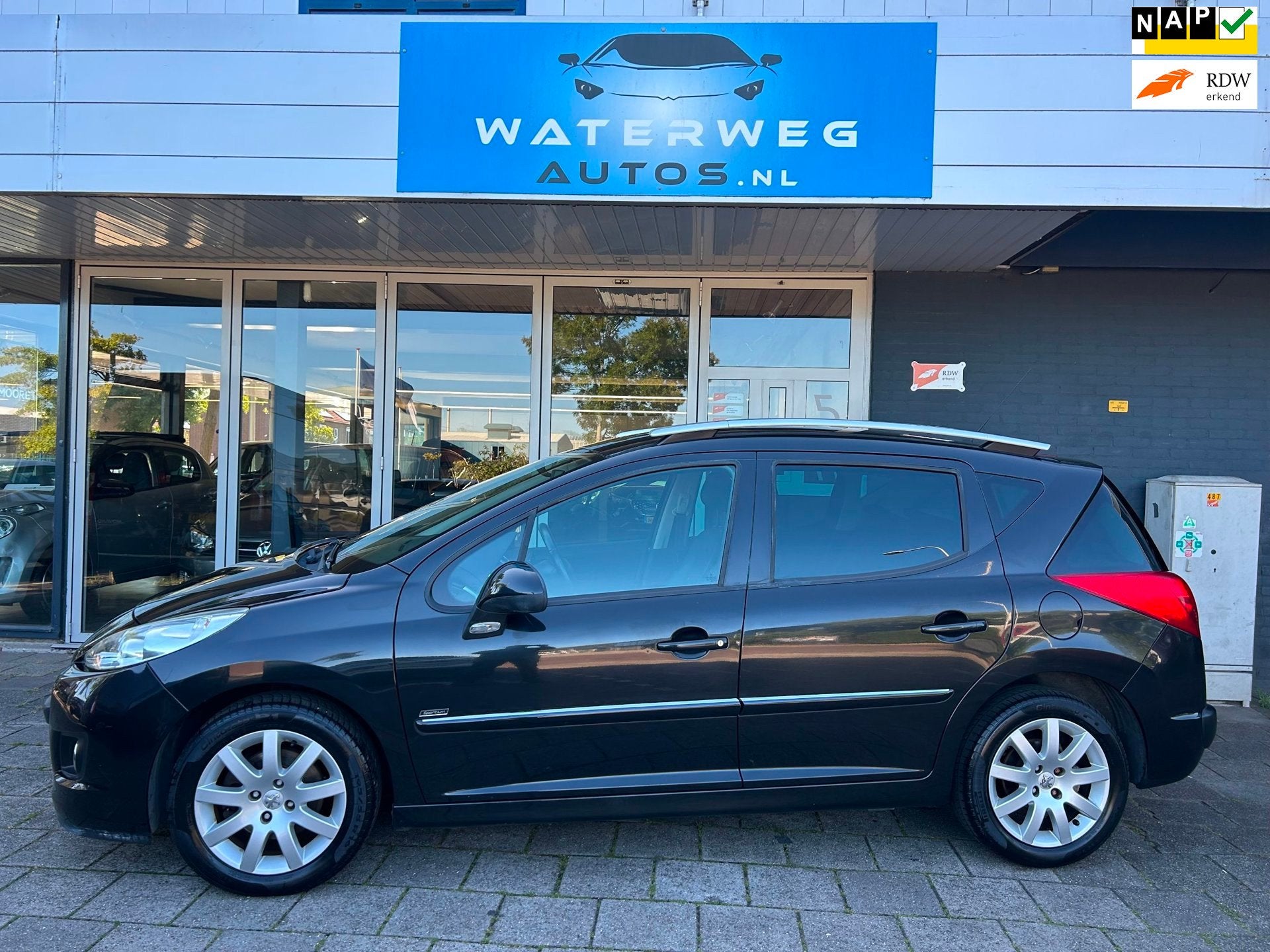 Peugeot 207 SW 1.6 VTi Sportium Airco/Elektrisch pakket/ zee, Voorwielaandrijving, Euro 5, Stof, Gebruikt