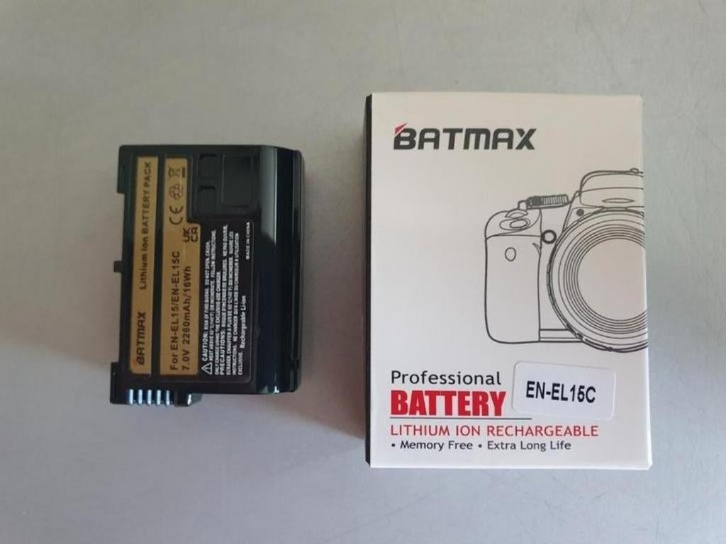EN-EL15C 7.0V 2280mAh/16Wh voor NIKON, Ophalen of Verzenden