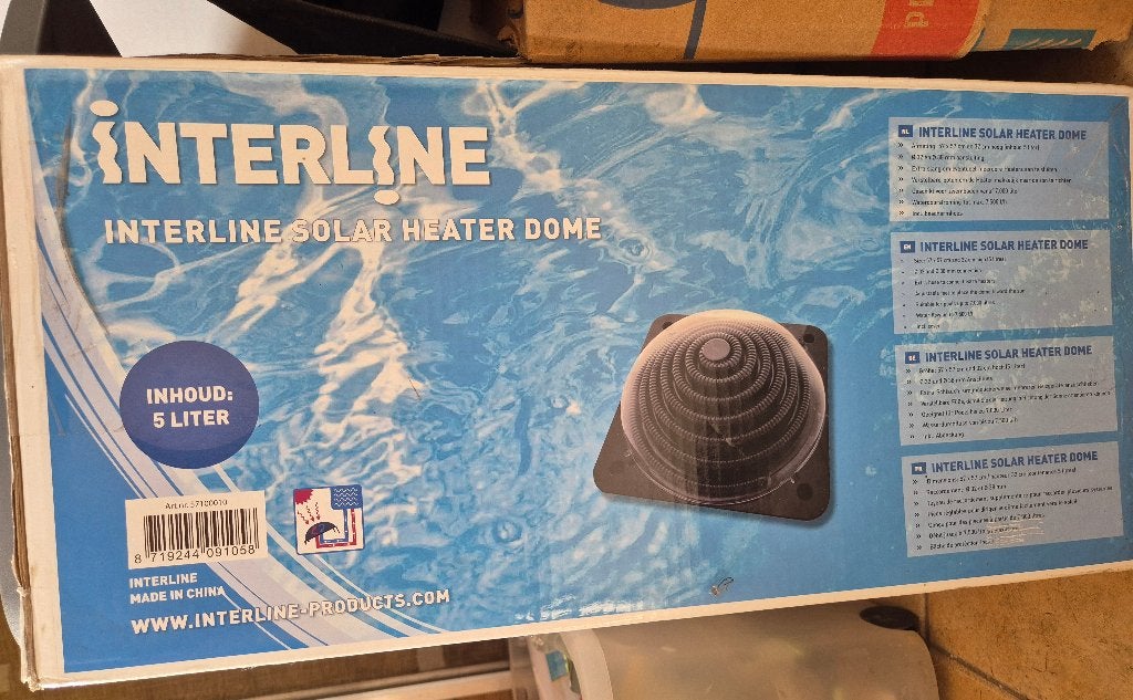 Interline solar heater dome, Ophalen, Gebruikt, Overige typen