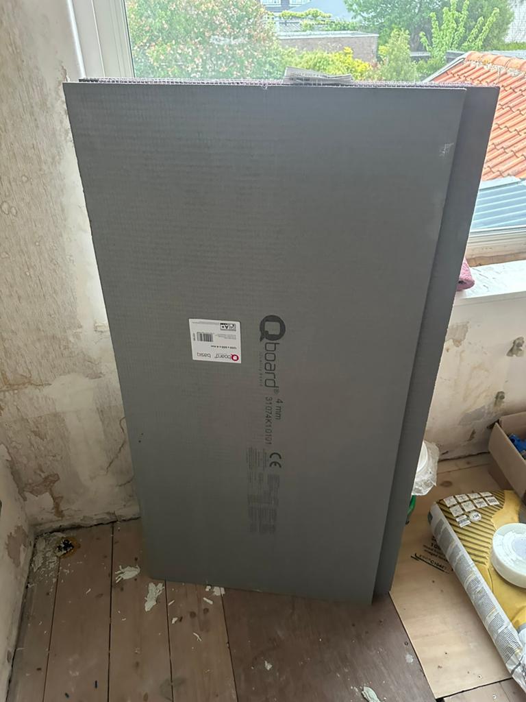 6x Qboard 4mm, Doe-het-zelf en Verbouw, Platen en Panelen, Ophalen, Nieuw, Overige materialen, Minder dan 20 mm