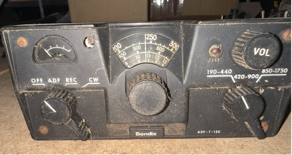 Bendix ADF-T-12C Ontvanger en Indicator, Ophalen, Gebruikt, Zender en Ontvanger