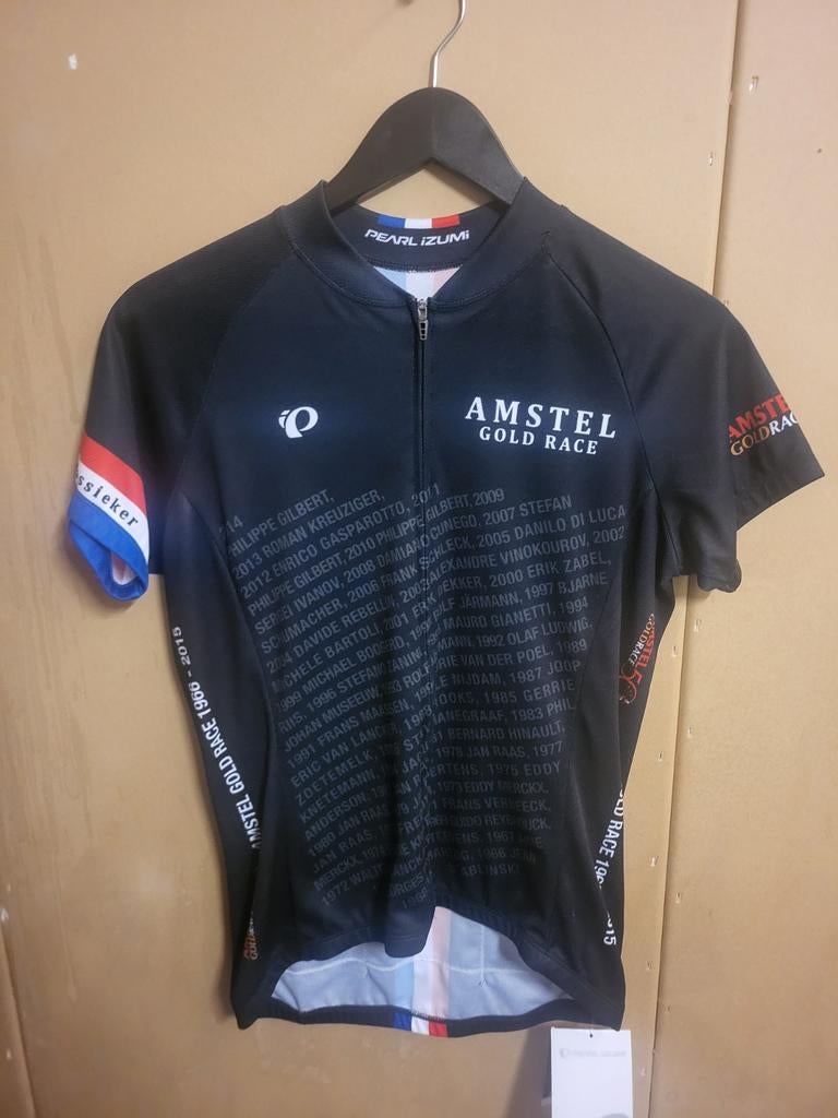 Pearl izumi fietsshirt, 50 jaar amstel gold race (M), Fietsen en Brommers, Fietsaccessoires | Fietskleding, M, Nieuw, Ophalen of Verzenden