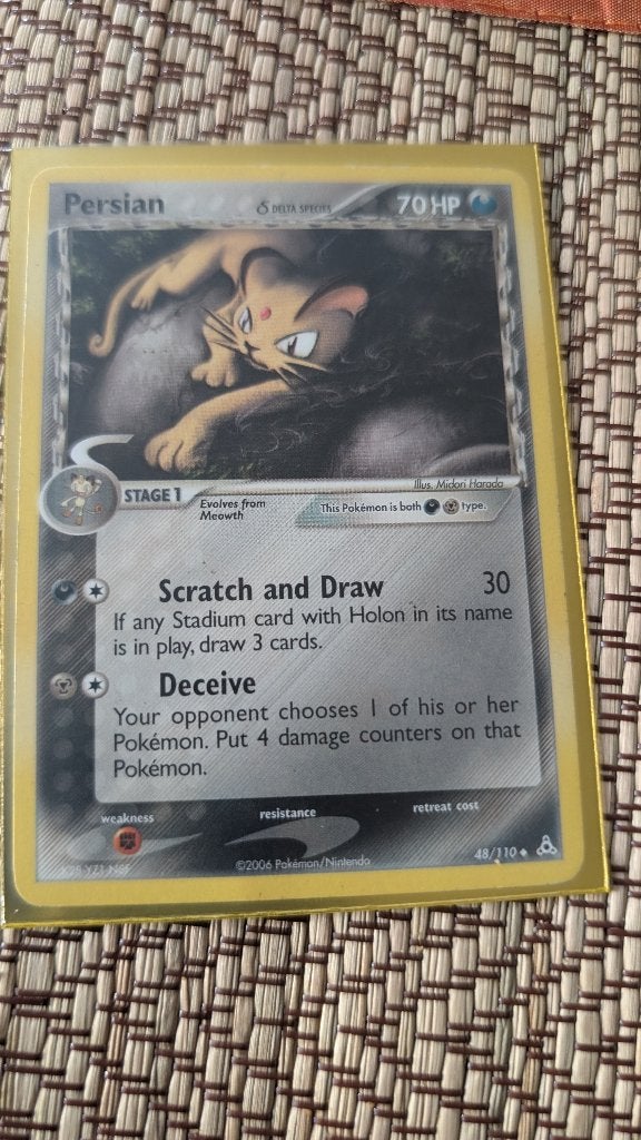 Persian Delta Species card (#48/110) 2006 EX Holon Phantoms, Ophalen of Verzenden, Zo goed als nieuw