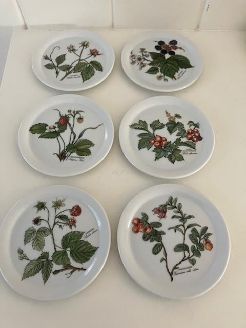 set bordjes waldbeere seltmann weiden bavaria W-Germany, Verzamelen, Ophalen of Verzenden, Zo goed als nieuw, Porselein, Overige typen
