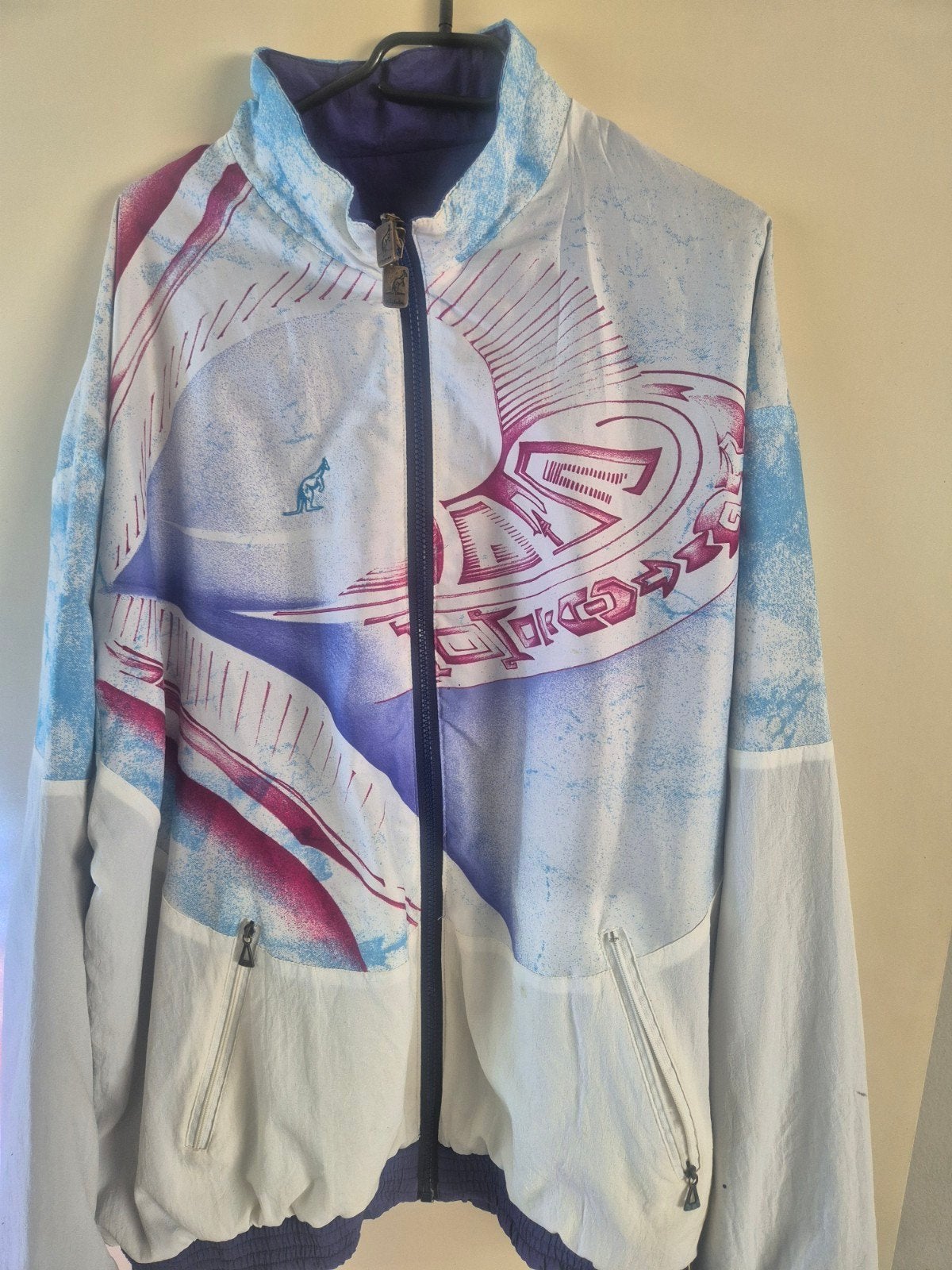 Australian UNIEKE jacket dubbelzijdige., Ophalen of Verzenden, Maat 56/58 (XL), Paars