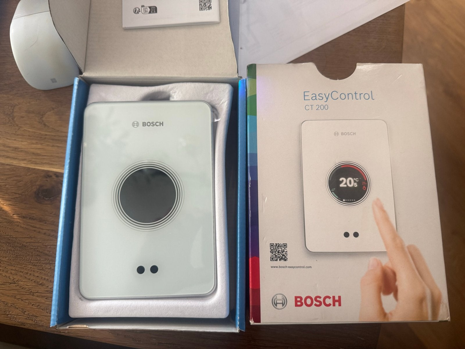 Nieuwe Bosch EasyControl CT 200 slimme thermostaat, Doe-het-zelf en Verbouw, Ophalen of Verzenden, Slimme thermostaat, Nieuw