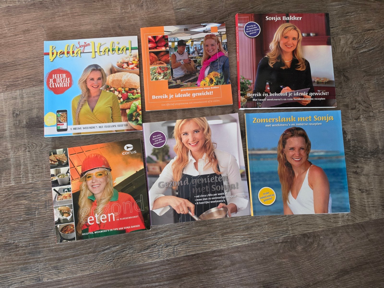 Sonja Bakker Kookboeken Collectie - Gezond Eten & Afvallen, Boeken, Gelezen, Ophalen of Verzenden, Hoofdgerechten, Sonja Bakker