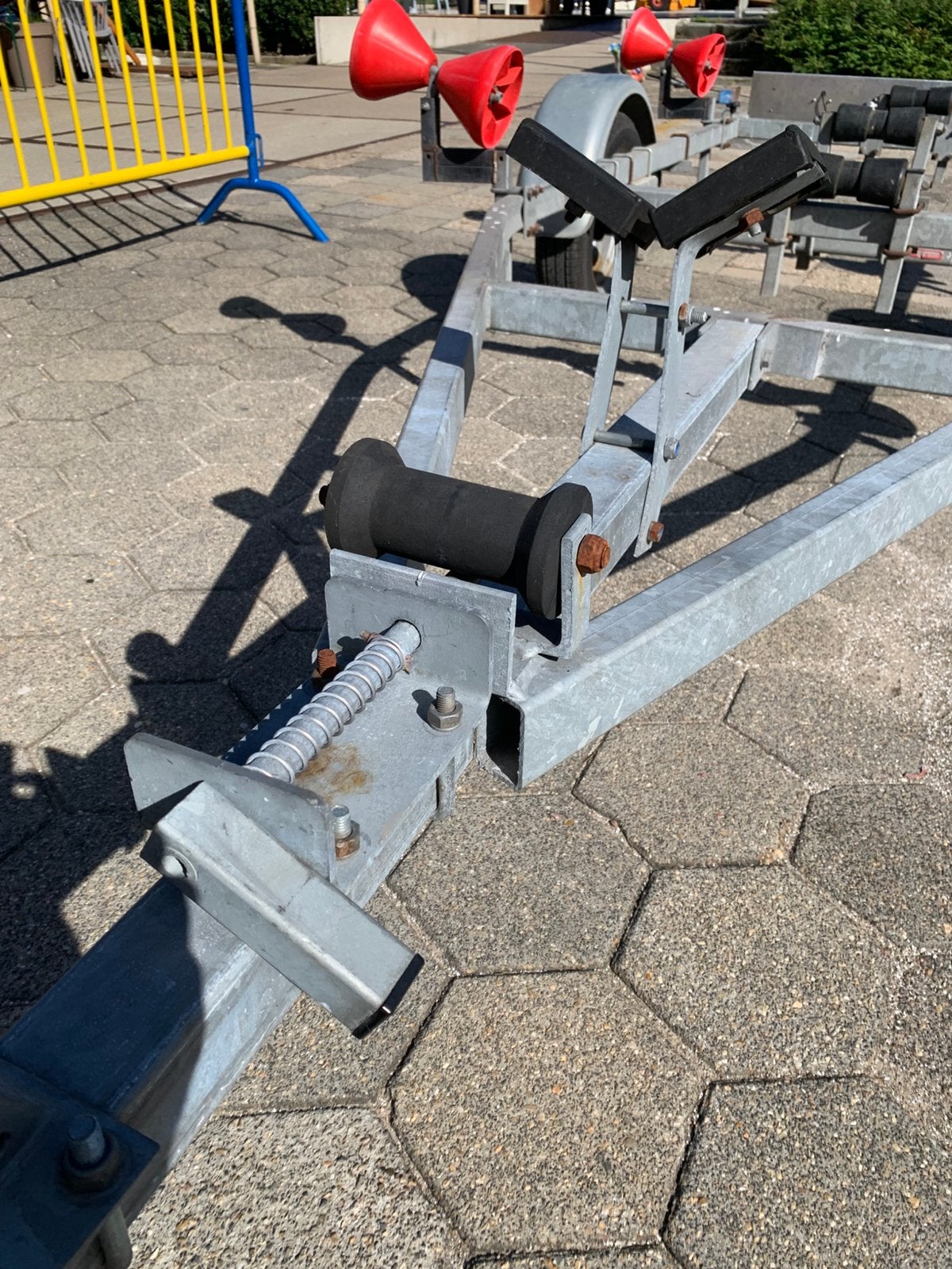 Boot trailer, Ophalen, Gebruikt